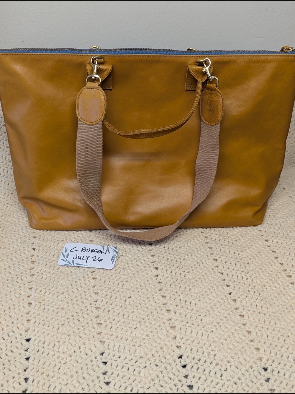 Blair Ritchey Hugh Tote In Ginger - Picture 2 of 5